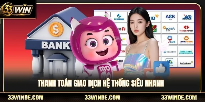 Thanh toán các giao dịch tại hệ thống siêu nhanh